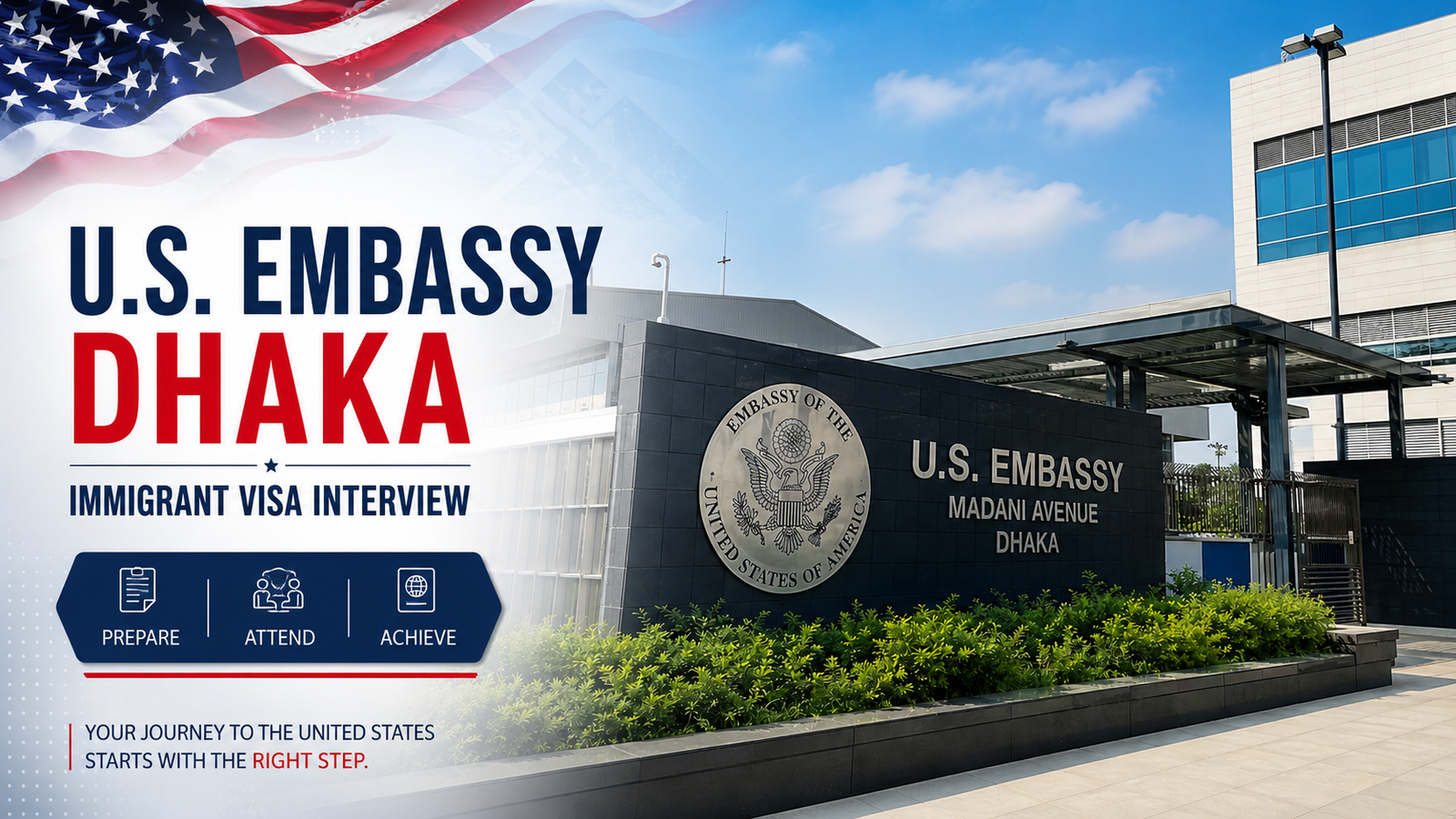 U.S. Embassy Dhaka immigrant visa interview